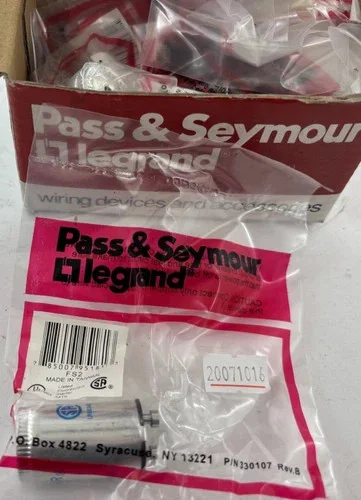 Pass & Seymour Legrand FS-2 Fluorescent Lamp Starter for 14, 15 & 20 Watt Lamps (Box of 10) — product image 2 of 6