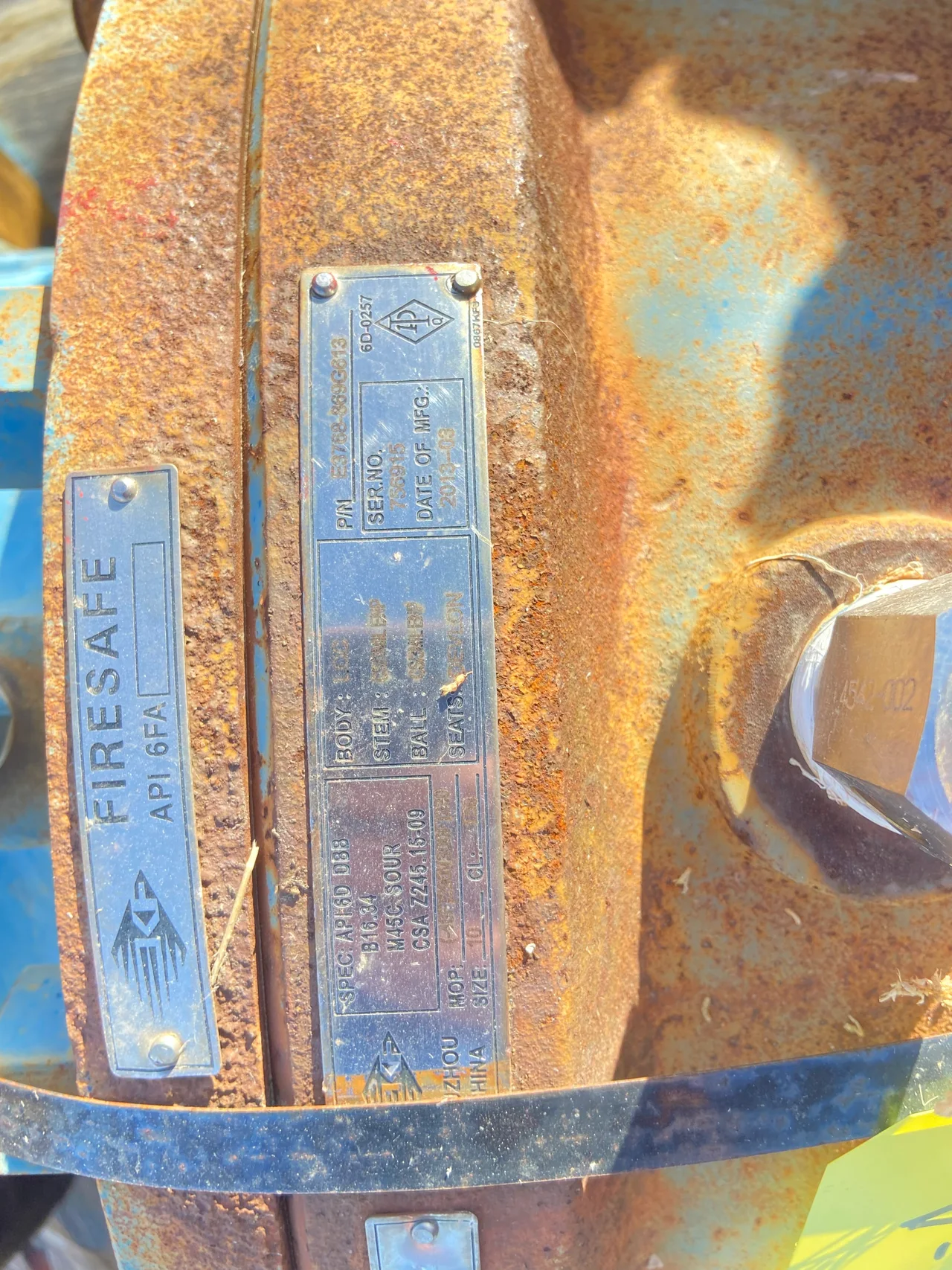 KF Valve 10-inch 150 class ball valve — product image 2 of 5