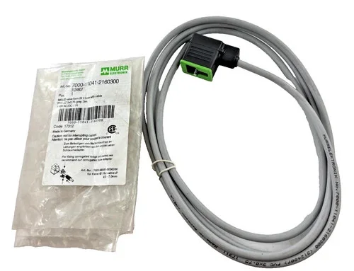 Murrelektronik MSUD Valve Plug Form BI 11mm with 3m Cable 7000-11041-2160300 — primary product image