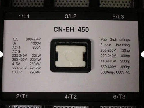 New Aftermarket EH 450 Contactor for ABB EH-450-30-22 — product image 3 of 10