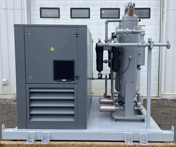 Chamco Sullair ES6MD Duplex 10 HP Rotary Screw Instrument Air Compressor Package with Domnick Hunter PneuDri Dryers — product image 4 of 5