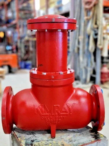 Kimray 612 FMT DB PO Pneumatic Diaphragm-Balanced Liquid Dump Valve, 6" 150# RF — primary product image