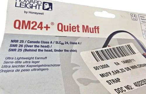 Howard Leight QM24+ Quiet Muff Earmuffs by Honeywell — product image 2 of 4