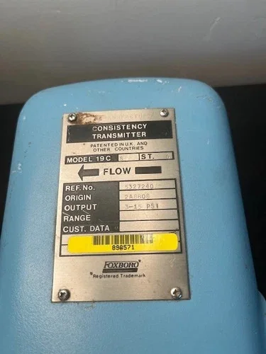 Foxboro 19C-S-ST.G Consistency Transmitter — product image 3 of 5
