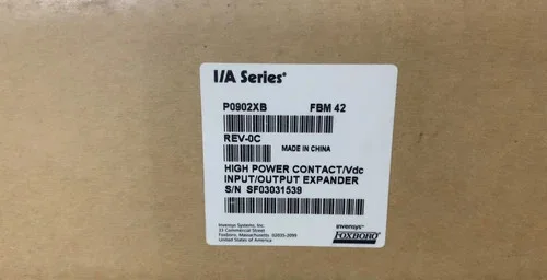 Foxboro I/A Series FBM42 High Power Contact/VDC Input/Output Expander P0902XB-0C — primary product image