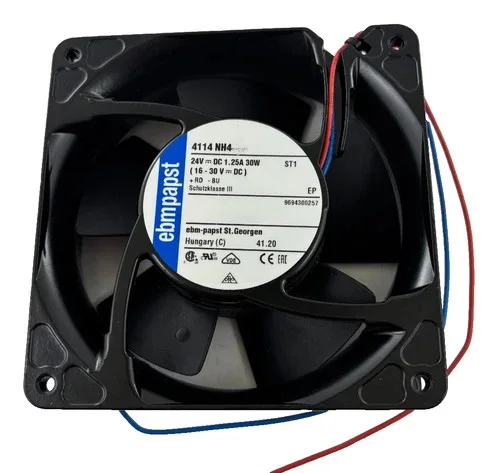 ebm-papst 4114 NH4 Axial DC Cooling Fan 24V 1.25A 30W — primary product image