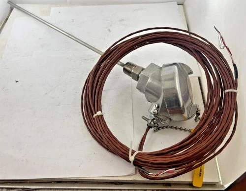 Pyromation Dual Type J Thermocouple Assembly JJ48U-014 (1/4) SNZ-8HN31, SB, BX — primary product image