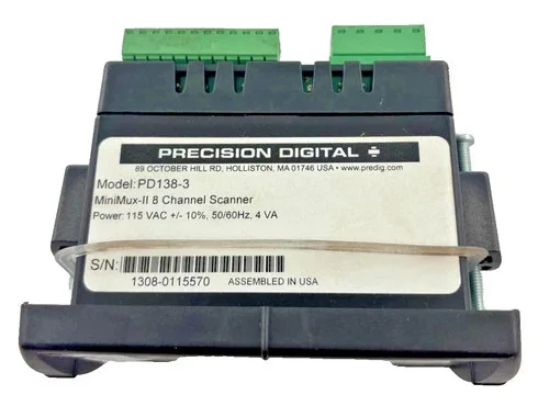 Precision Digital PD138-3 MiniMux-II 8-Channel Temperature and Process Scanner — primary product image