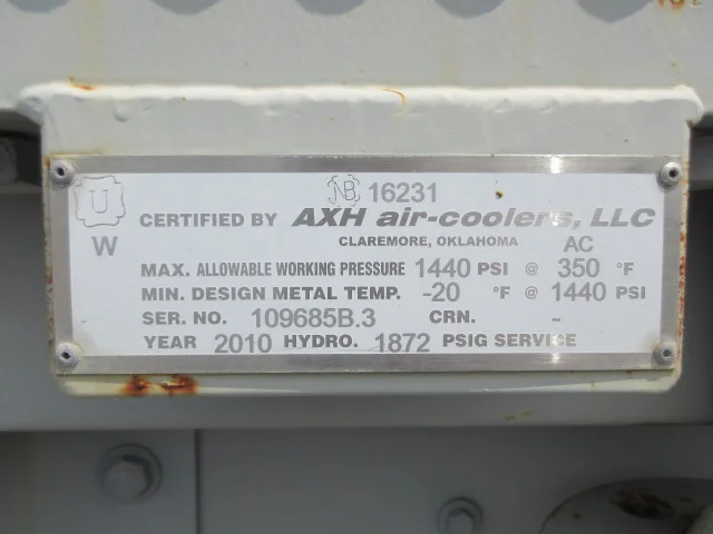 AXH Air-Coolers 32FF2 Forced Draft Air Cooler — product image 11 of 18