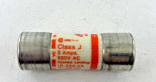Gould Shawmut Amp-Trap A4J3 Class J Fast-Acting Fuse, 3A, 600V AC (Box of 7) — product image 4 of 4