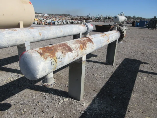 Heat Transfer Systems Shell and Tube Heat Exchanger HBG-7770, 10.75" x 11' — product image 2 of 9