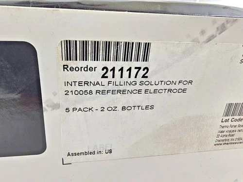 Thermo Scientific Orion 211172 Internal Filling Solution, 5-Pack (2 oz Bottles) — product image 2 of 4