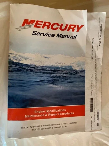 Mercury Service Manual for 200/225/250/3.0L Work EFI Outboard Engines - Part No. 90-884294R01 — primary product image