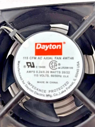 Dayton 4WT46 115 CFM AC Axial Fan — product image 2 of 4