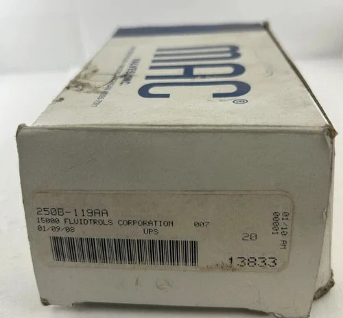 MAC 250B-119AAA Solenoid Valve — product image 4 of 4