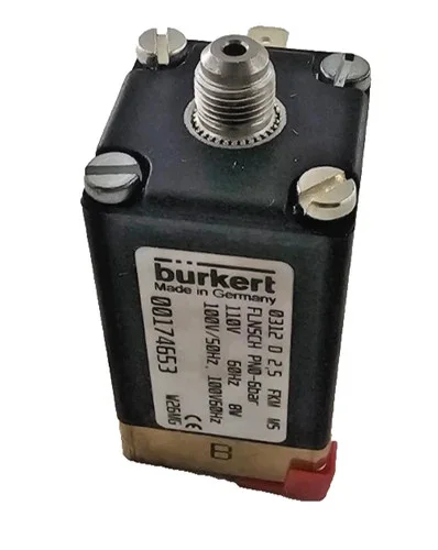 Burkert Type 0312 D 2/2-Way Solenoid Valve FLNSCH PN0-6bar — product image 5 of 8