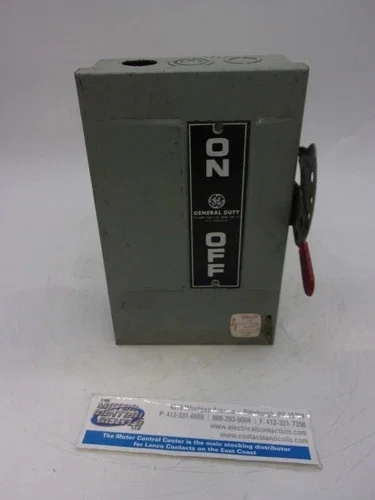 General Electric TG4321 General Duty Fusible Safety Switch — primary product image