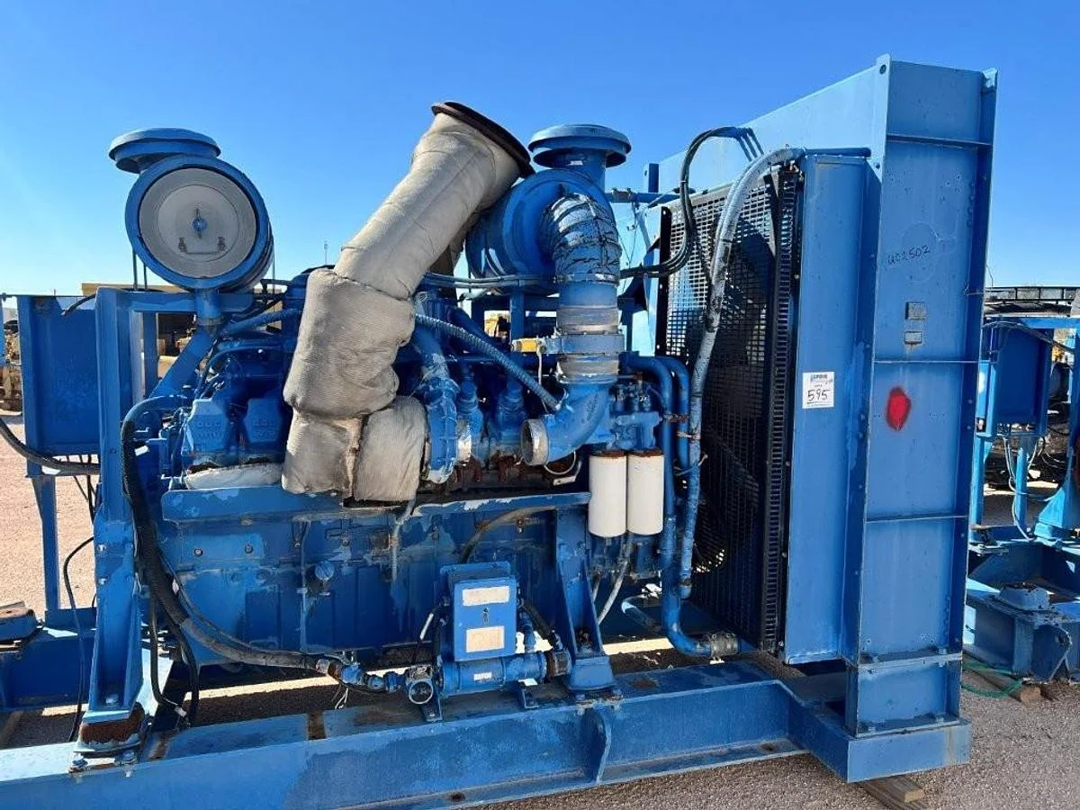 MTU Detroit Diesel 16V2000 M36 R1637M36 Diesel Engine with Radiator Skid — product image 10 of 10