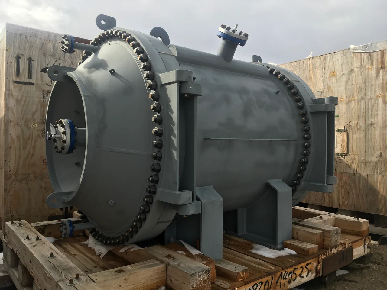 Unused Tranter Spiral Heat Exchanger 1120-E-10490, 2097.89 ft² — product image 2 of 5