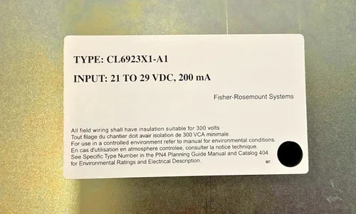 Fisher-Rosemount CL6923X1-A1 Intelligent Device Interface — product image 6 of 9