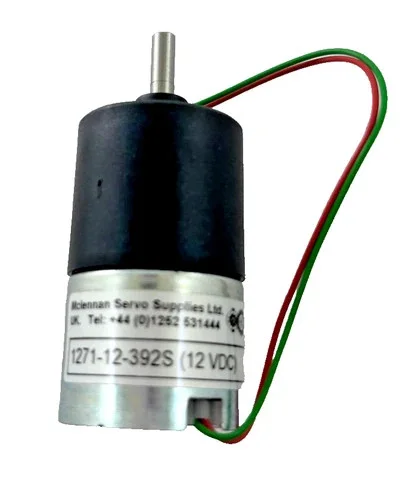 McLennan 1271-12-392S Calibration Motor & Gearbox Servo Assembly — product image 3 of 5