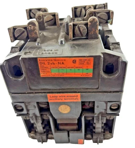 Klockner Moeller DIL 2Vh-NA Magnetic Contactor — primary product image