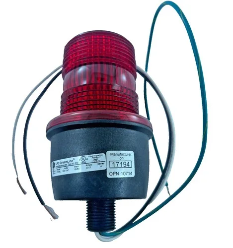 Federal Signal Streamline LP3ML-120R Red LED Beacon Light — product image 5 of 6