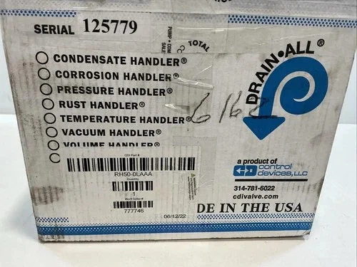 Drain-All Rust Handler Automatic Drain Valve RH50-0LAAA — product image 10 of 10