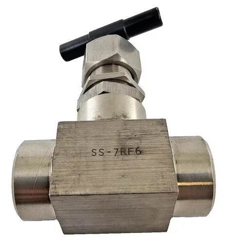 Whitey SS-7RF6 Stainless Steel Needle Valve, 3/8" Tube — product image 6 of 7