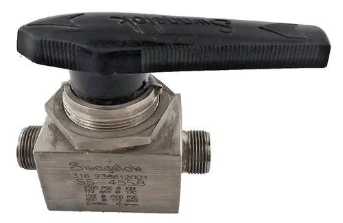 Swagelok SS-45S8 Stainless Steel 40 Series Ball Valve, 1/2 inch Tube Fitting — product image 2 of 7