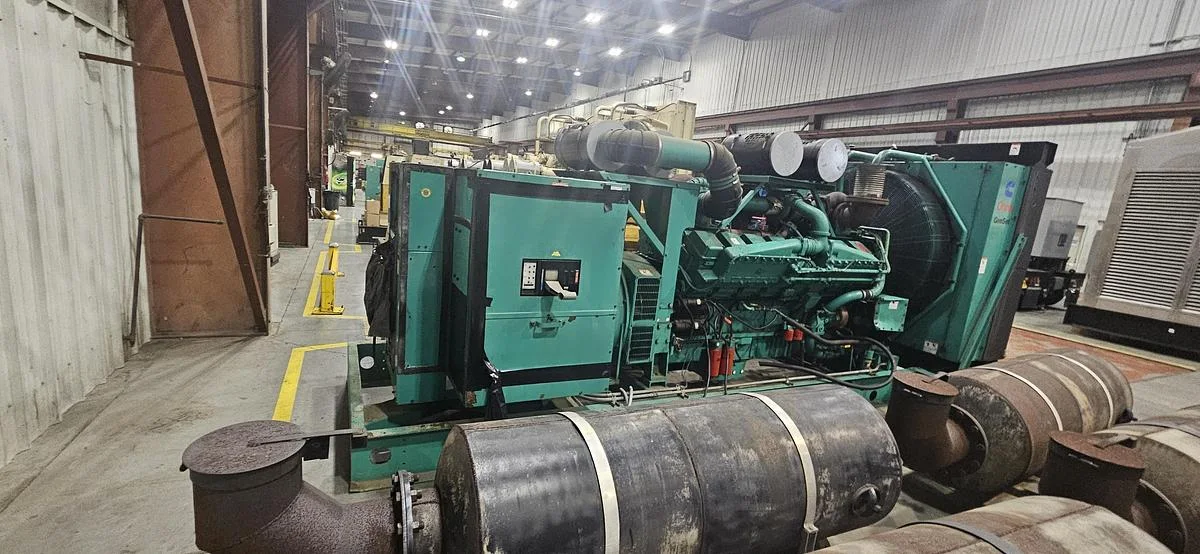 Cummins KTA50G 1000kW 4160V Diesel Generator Set — product image 4 of 6