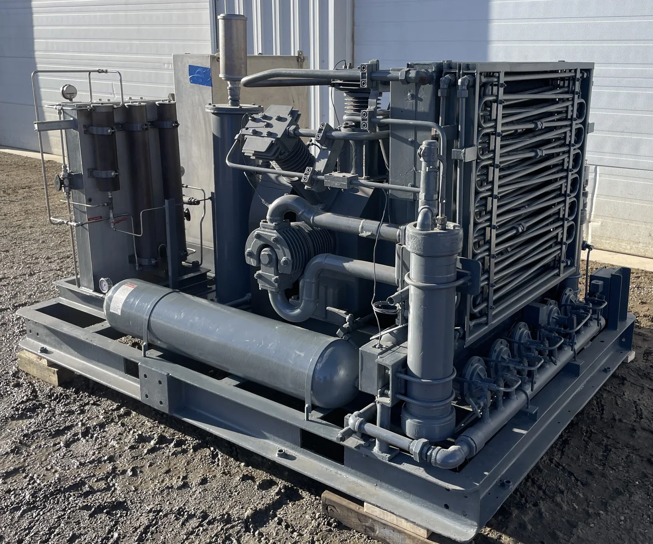 LMF V17/5518L35K 75 HP Air-Cooled High Pressure Air Compressor Package — primary product image