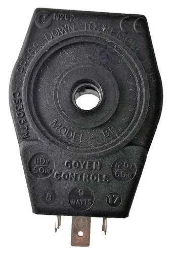 Goyen G601200-3R BR Solenoid Coil Assembly 9W 120/60 110/50 Black — product image 3 of 5