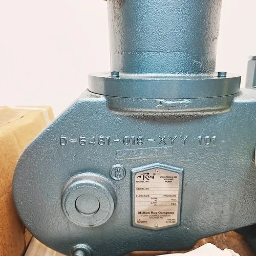 Milton Roy FR161-144 Controlled Volume Pump with Doerr 0.75 HP 1725 RPM Motor — product image 2 of 7