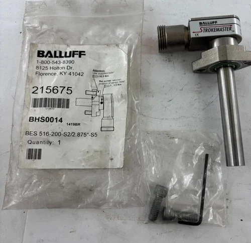 Balluff Strokemaster Inductive Sensor BHS0014 BES 516-200-S2/2.875"-S5 — product image 2 of 6