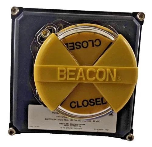 Westlock Controls Accutrak 2004 Dual Display Valve Position Monitor — primary product image