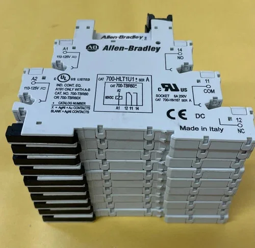 Allen-Bradley 700-HLT1U1 Terminal Block Relay with Socket Series A (Lot of 12) — primary product image