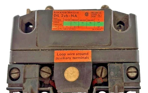 Klockner Moeller DIL 2Vh-NA Magnetic Contactor — product image 3 of 5