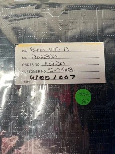 Woodward 5463-473 Rev B SIO CPU Module — product image 4 of 4
