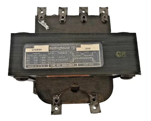 Westinghouse 1F0894 Type MTC Control Transformer 200 VA — primary product image