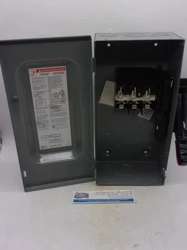 Square D HU362 Heavy Duty Safety Switch 60A 600V — product image 3 of 8