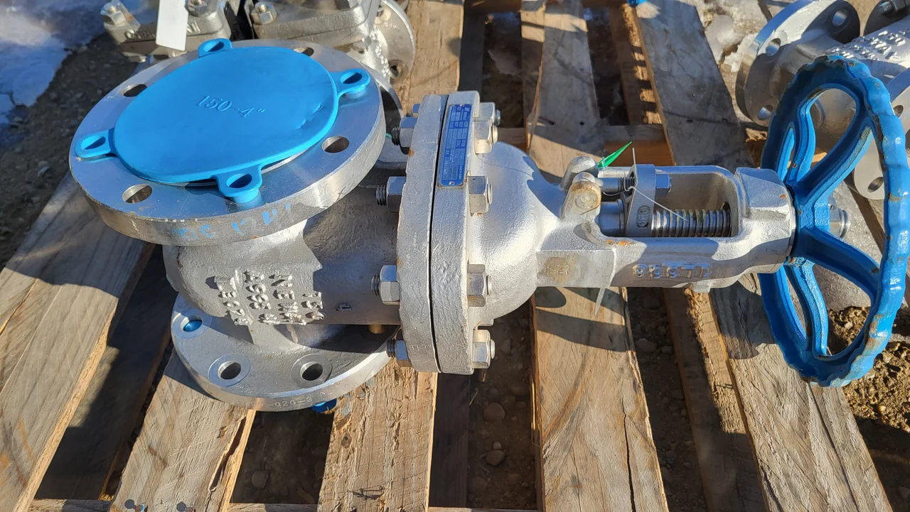 Neway 4-inch Class 150 Gate Valve Fig. No. 4G1RN F51HFW-T-600 NACE — product image 2 of 3
