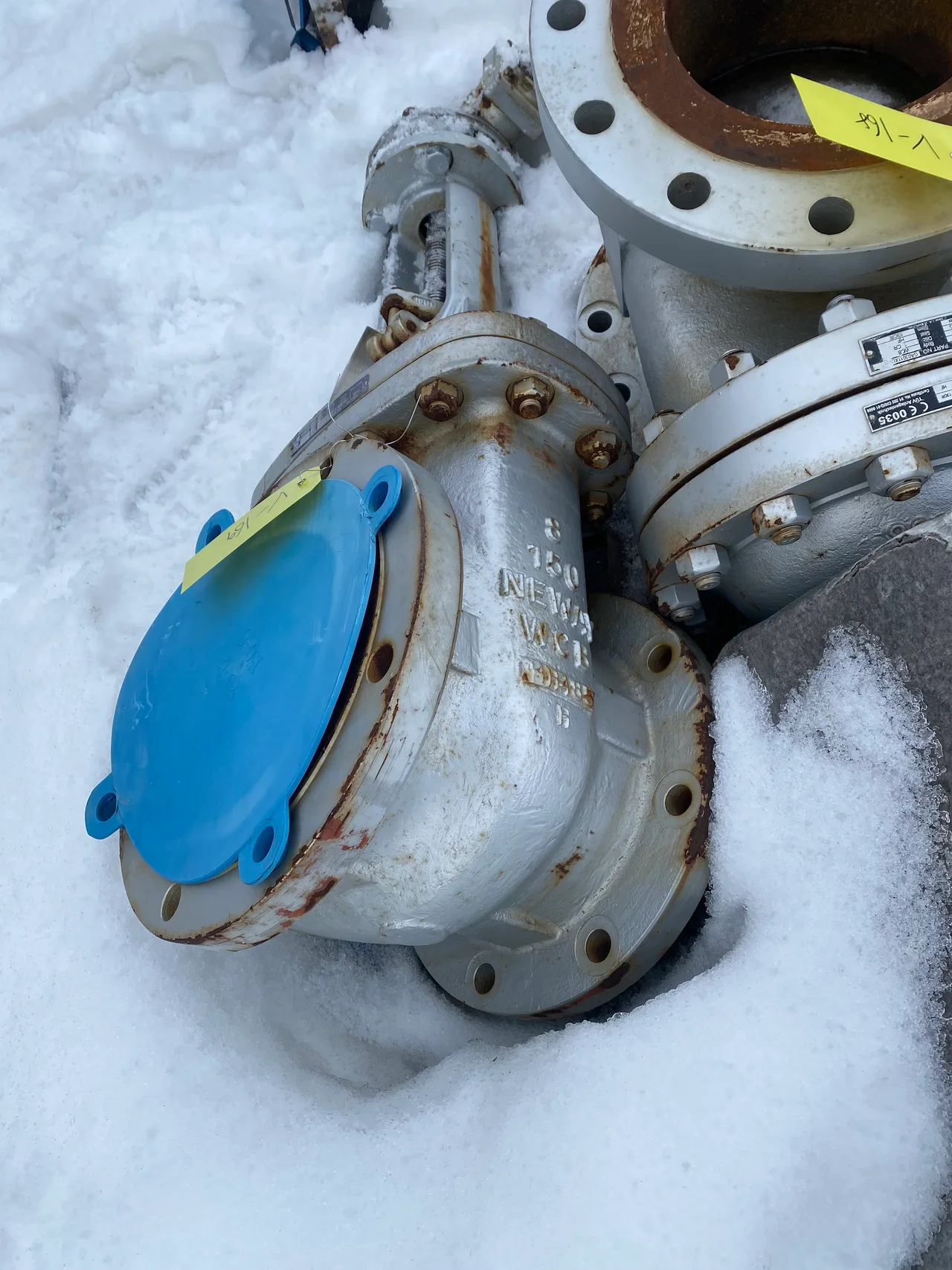 Neway 8-Inch Class 150 Carbon Steel Gate Valve — product image 2 of 4