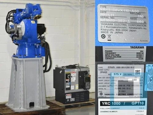 Yaskawa Motoman GP110 Industrial Robot with YRC1000 Controller — primary product image