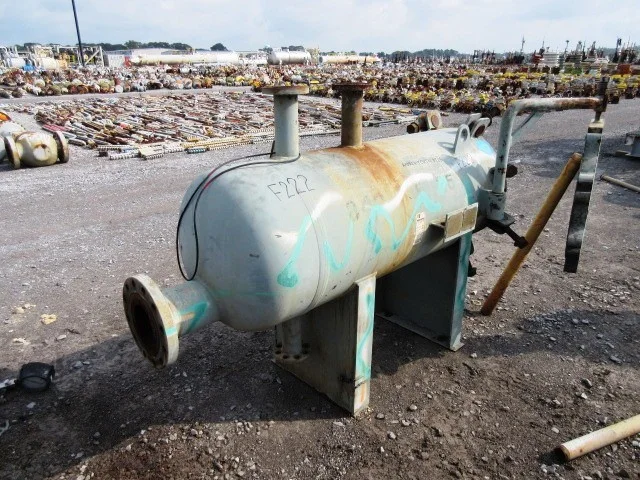 NMW Shell and Tube Heat Exchanger AY168G37W65NHZ 24" x 4' — product image 6 of 8