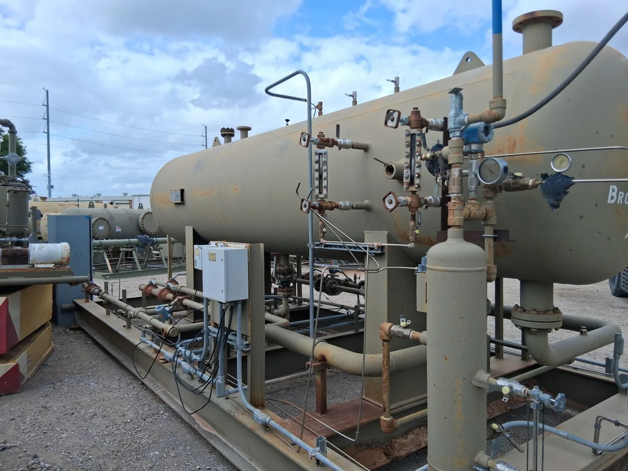PS Power Service Fully Equipped 48x16 Separator Vessel Skid, 720 PSI MAWP — product image 5 of 7