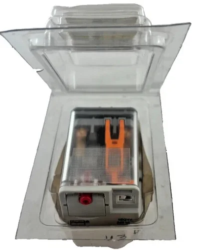 Dayton 1EGY4 DPDT Octal Control Relay with Push Button and LED, 240VAC Coil — product image 3 of 7