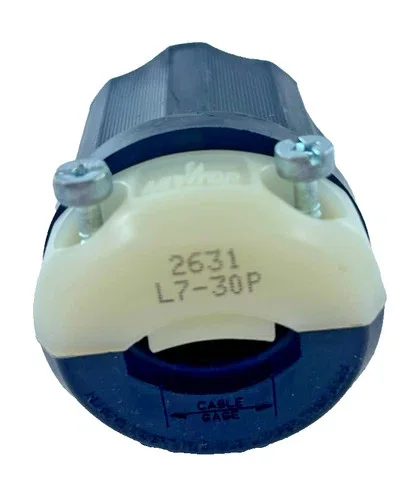 Leviton 2631 30A 277V Locking Plug NEMA L7-30P — product image 3 of 7