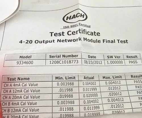 Hach 9334600 4-20mA Output Expansion Module for SC200 Universal Controller — product image 5 of 5