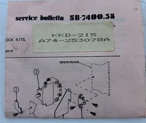 Commander Mechanical Interlock Kit KKD-215 A74-253078A — product image 3 of 6